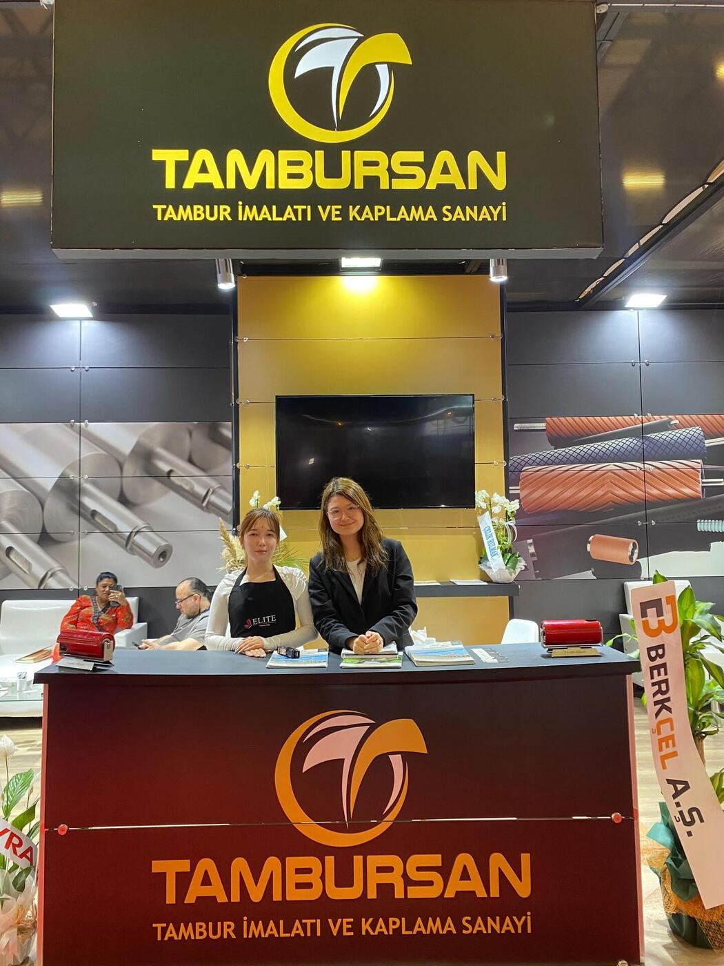 Maden Türkiye Fuarı İstanbul'da stand ekibimiz